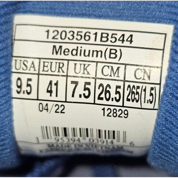 Brooks Women's Purple White Ghost 14  Running Shoes Size 9.5 2855 - Picture 8 of 16